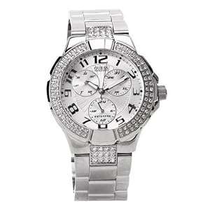 GUESS WATCH SILVER PRISM LADIES WATCH G12557L