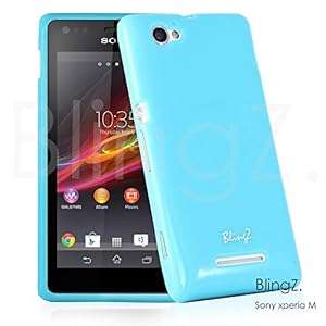 TheBlingZ. New TPU Gel Jelly Rubber Silisone Slim Skin Phone Case Cover For Sony Xperia M C1905