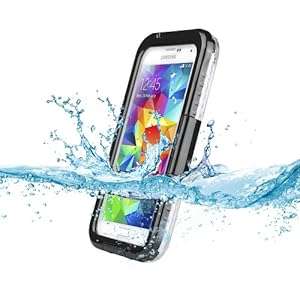 VicTsing Waterproof Shockproof Dirt Snow Proof Durable Protective Hard Case Cover For Sam (Black)