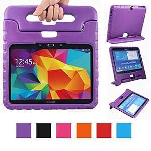 Galaxy Tab 3 10.1 GT-P5200 Case P5200 Cover DeeMall Multi Function Child/Shock Proof Ki (!Purple)