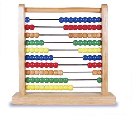 Melissa & Doug Classic Wooden Abacus
