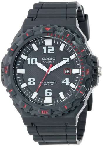 Casio Men's MRW-S300H-8BVCF Solar Powered Analog Sport Watch