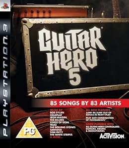 Guitar Hero 5 - Game Only (PS3)