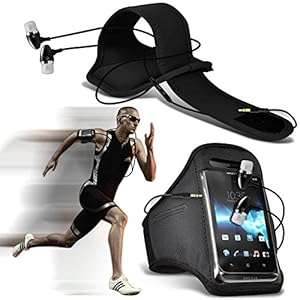 N4U Online - Sony Xperia M4 Aqua dual Protective Stylish Fitted Sports Armbands Running Bike Cy
