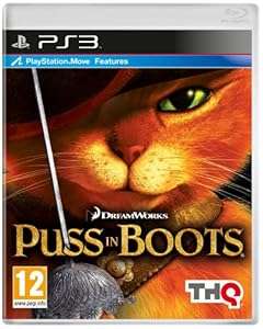Puss in Boots - PS3 - Move features (Camera and Move NOT required) - Brand New & Sealed