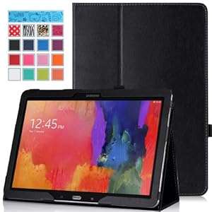 Moko Samsung Galaxy Note PRO & Tab PRO 12.2 Case - Slim Folding Cover Case for Galaxy Not (BLACK)