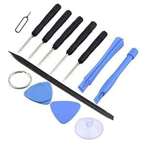 Storm&Lighthouse Ultimate 12 Piece iPod and iPhone Repair Kit - Pentalobe Screwdriver Pry tool