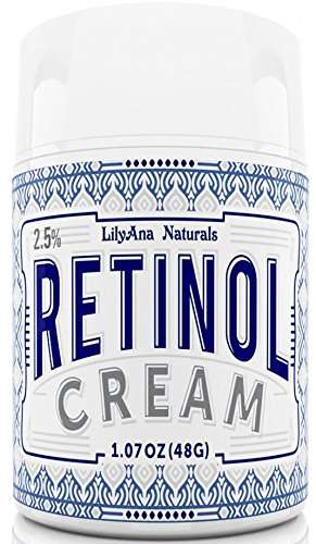 Retinol Cream Moisturizer for Face and Eyes, Use Day and Night - for Anti Aging, Acne, Wrinkles - ma