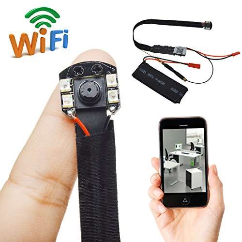 Hidden Invisible HD 1080P WiFi Mini DVR DIY Module Spy IP Camera Security 12 MP