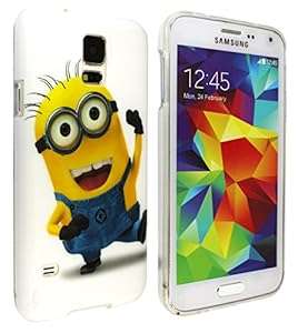 Phones Palace Despicable Me 2 Minion TPU Gel Skin Back Case Cover For Samsung Galaxy S5