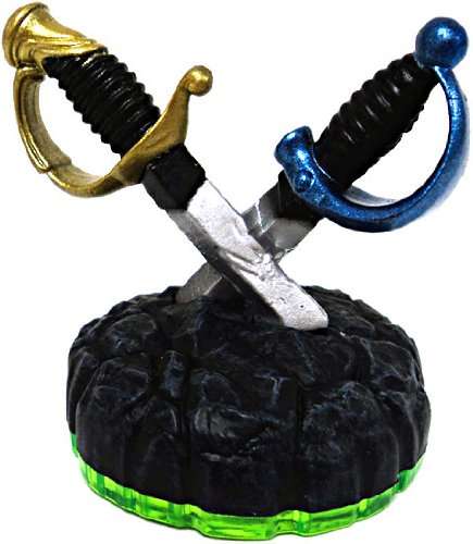 OFFICIAL SKYLANDERS ITEM GHOST PIRATE SWORDS / BID TO WIN