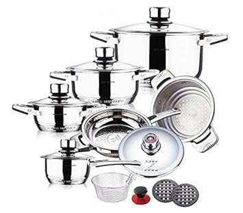 Swiss Hufeisen Since 1881 16-Piece Cookware Set ( 100% Authentic )