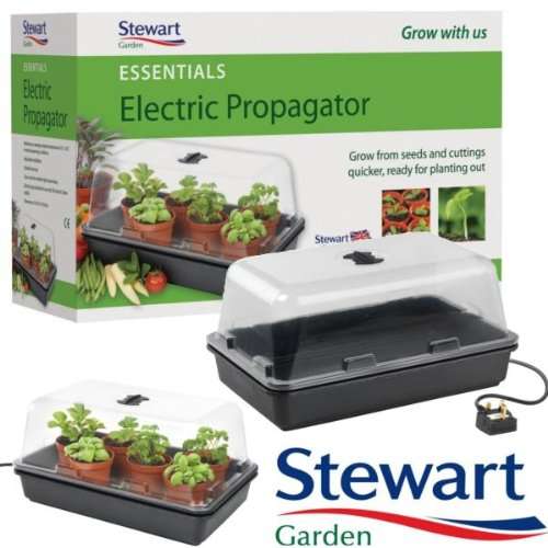 Stewart 38cm Essentials Electric Propagator - Black