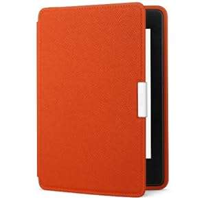 Amazon Kindle Paperwhite Leather Cover, Persimmon (does not fit Kindle or Kindle Touch)