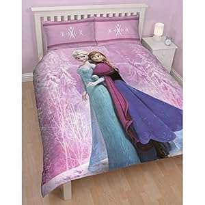 Disney Frozen Spring Double Duvet Cover and Pillowcase Set