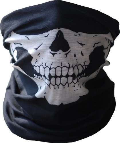 Skull Tubular Mask Bandana Motorcycle Scarf Face Neck Warmer GHOSTS Call of Duty helmet