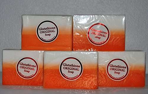 5 Bars Kojic Acid & Glutathione Dual Whitening/bleaching Soap