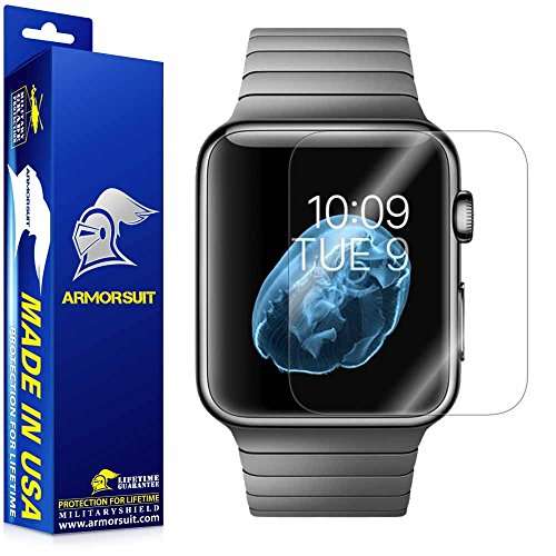 ArmorSuit MilitaryShield For Apple Watch 42mm Screen Protector (Series 1) [Full Coverage][2 Pack] w/