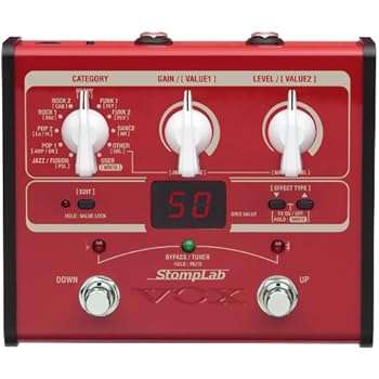 VOX STOMPLAB1B Modeling Bass Guitar Multi-Effects Pedal