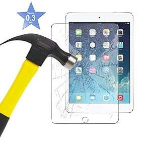 Apple iPad 2/3/4 - Tempered Glass LCD Screen Protector Guard & Polishing Cloth