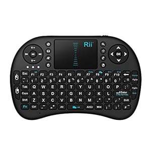 Rii i8 2.4GHz Mini Mobile Wireless Keyboard with Touchpad Mouse Rechargable Li-ion Battery And