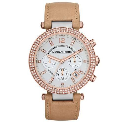 Michael Kors MK5633 Ladies Chronograph Tan Watch