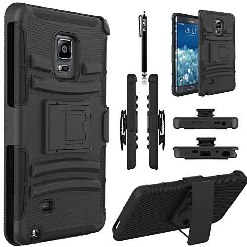Galaxy Note Edge Case,Samsung Galaxy Note Edge Case, Combo Rugged Shell Cover Holster with Built-in