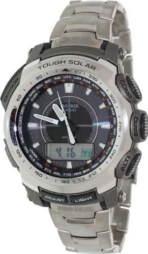 Casio Protrek Triple Sensor Solar Power Titanium Watch PRG-510T-7