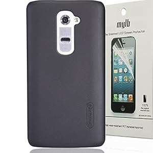 Nillkin High Quality Super Shield Shell Hard Skin Back Case Cover for LG G2 D802 - Black