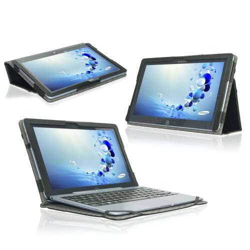 Poetic Flexbook 2in1 Keyboard Portfolio Case for Samsung AVIT smart PC 500T (3 Year Manufacturer War