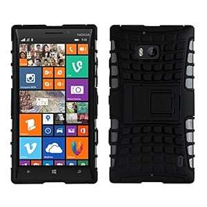 Cruzerlite Spi Force Case for Nokia Lumia 929/930 - Black (Retail Packaging)