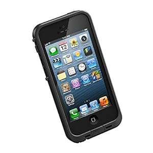 PC Waterproof Shockproof Dirt Dust Proof Hard Cover Case For Apple iPhone 5 5S Color=Black