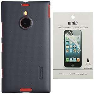 MYLB High Quality Super Scrub Shield shell hard case cover skin back for Nokia Lumia 1520 (black)