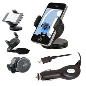 iTALKonline BlackBerry Z30 Black iHOLDER UNIVERSAL COMPACT 360 Degrees Rotating Case Compatible