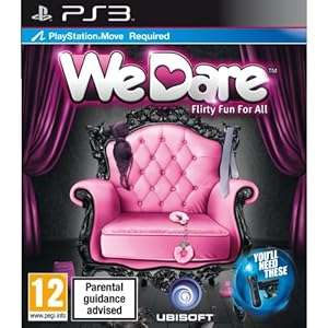We Dare  : Flirty Fun for All :  PS3  Game in very good condition  IN STOCK (SWADOCOP )
