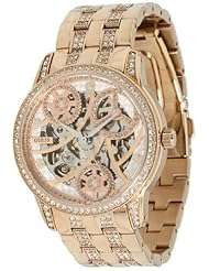 GUESS Elegant Automatic Watch - Rose Gold