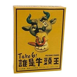 Great Value Board Games Funny 6 Nimmt Game Cards