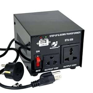 Step Up and Down Voltage Converter Transformer ST500 - Transformer - AC 110/220 V - 500 Watt