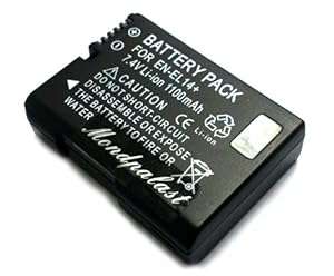 Replacement Battery for Nikon EN-EL14 ENEL14 with InfoChip 1030mAh for Nikon Coolpix D700 D7100 D720