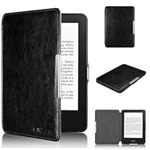 Swees New Kindle Leather Case Sleeve Smart Cover for Kindle (7th Generation - 2014 October Rele