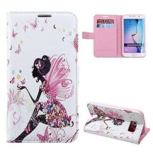 Samsung Galaxy S6 CaseSamsung Galaxy S6 CoverSamsung Galaxy S6 Leather CaseWallet C (Fairy Girls)