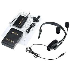 Lead way Remote Wireless Microphone Headset Stage MIC Receiver