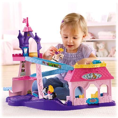 Fisher-Price Little People Disney Princess Klip Klop Stable