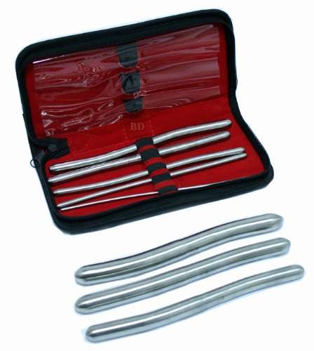 8 Pcs Set Hegar Uterine Dilator With A Carrying Case