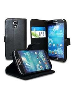 Sell-Ideas Leather Wallet Cover Case Pouch with Built in Stand for Samsung Galaxy S4 Mini Galaxy S I