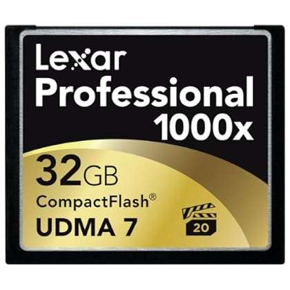 Lexar Professional 1000x 32GB CompactFlash Card LCF32CTBNA1000