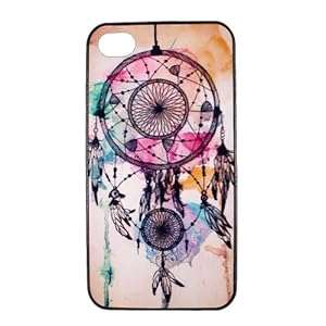 Dream Catcher iphone 4 case - Watercolour Tribal Feather Hard iPhone Case 4s iPhone Cover 4 Har