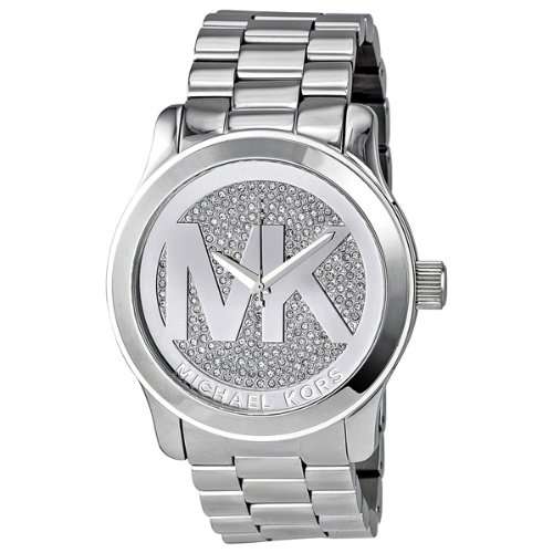 Michael Kors Runway MK Silver Dial Women's Watch - MK5544