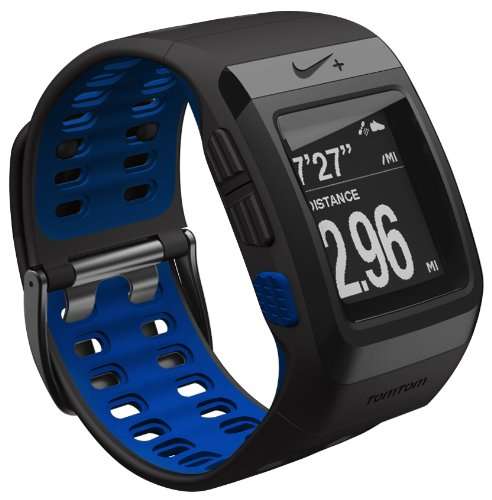 Nike+ SportWatch GPS - TomTom - Anthracite/Blue Glow - Free Shipping