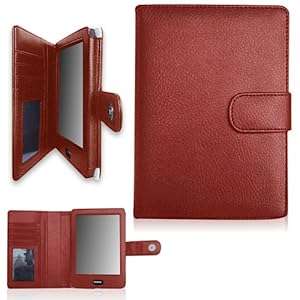CaseCrown Regal Flip Case (Red) for Kobo Touch eReader